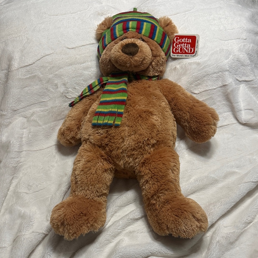 Gund "Toastie" Teddy Bear #46003 With Tag - Boscov's Dept. Store Exclusive
